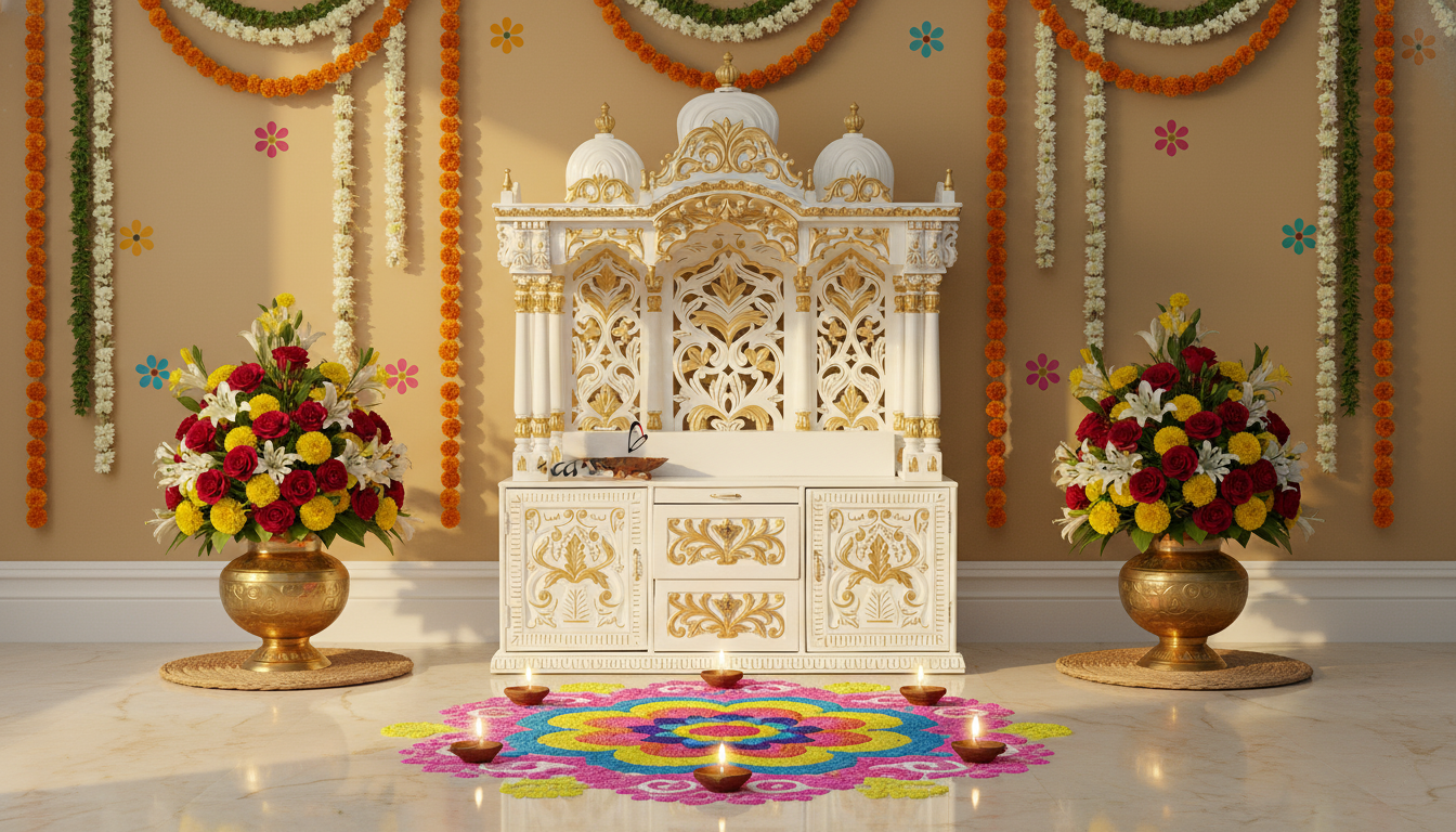 White Temple A Symbol of Peace and Devotion